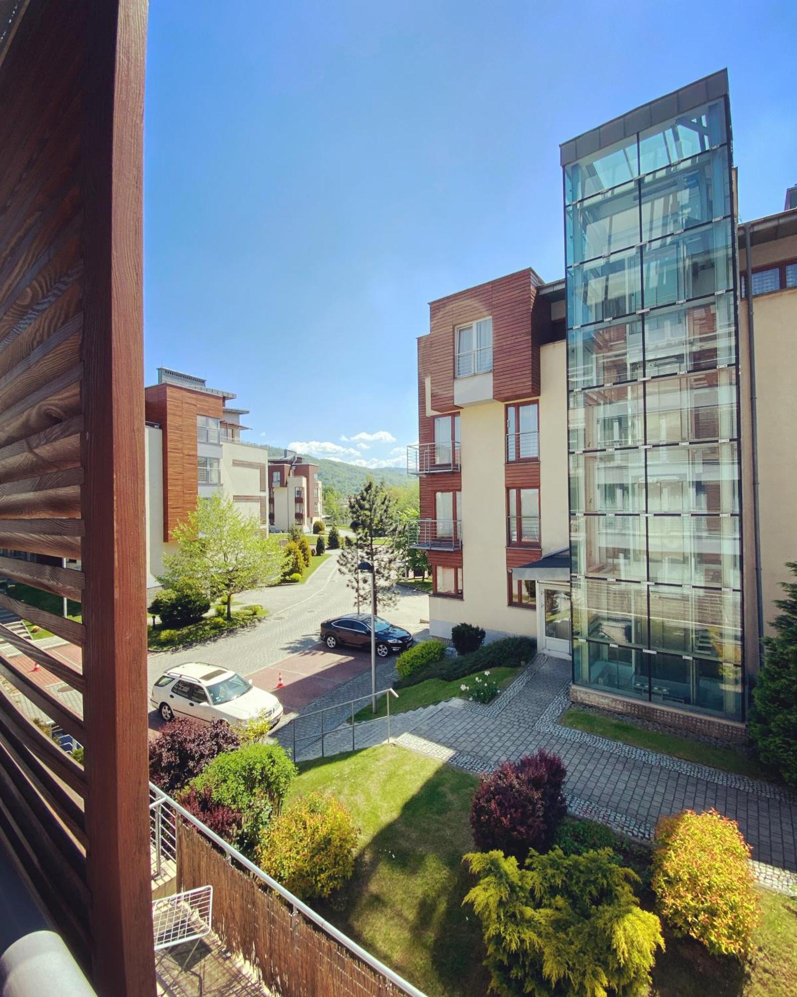 Ustronne Zacisze - Ustron Zdroj Zeta Park Apartment Bagian luar foto